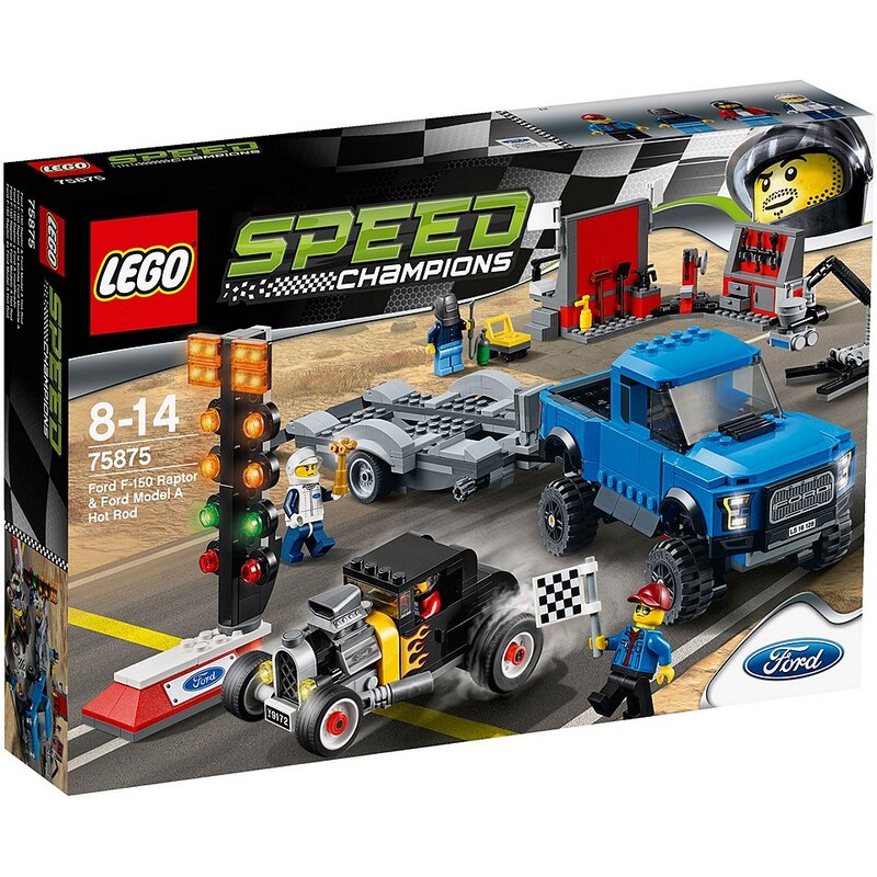 LEGO®, Ford F-150 Raptor & Ford Model A Hot Rod (75875), »LEGO® Speed Champions«