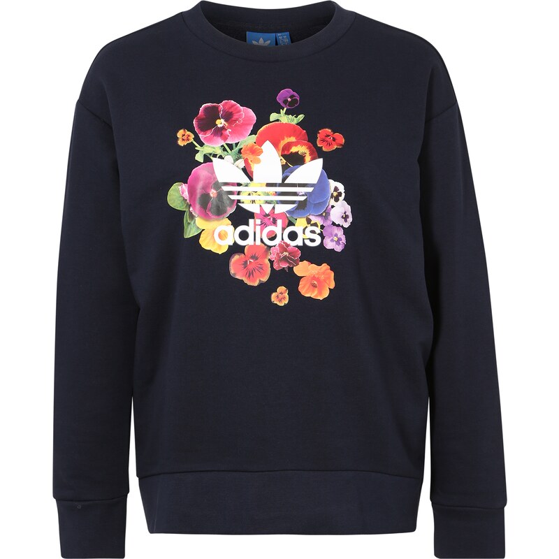 ADIDAS ORIGINALS Sweatshirt mit Blumen Print