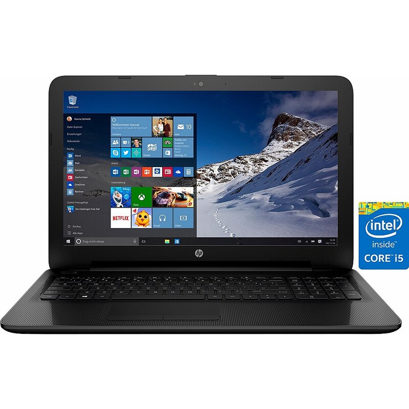 HP 15-ac Notebook, Intel® Core? i5, 39,6 cm (15,6 Zoll), 1000 GB Speicher, 4096 MB DDR3L-SDRAM