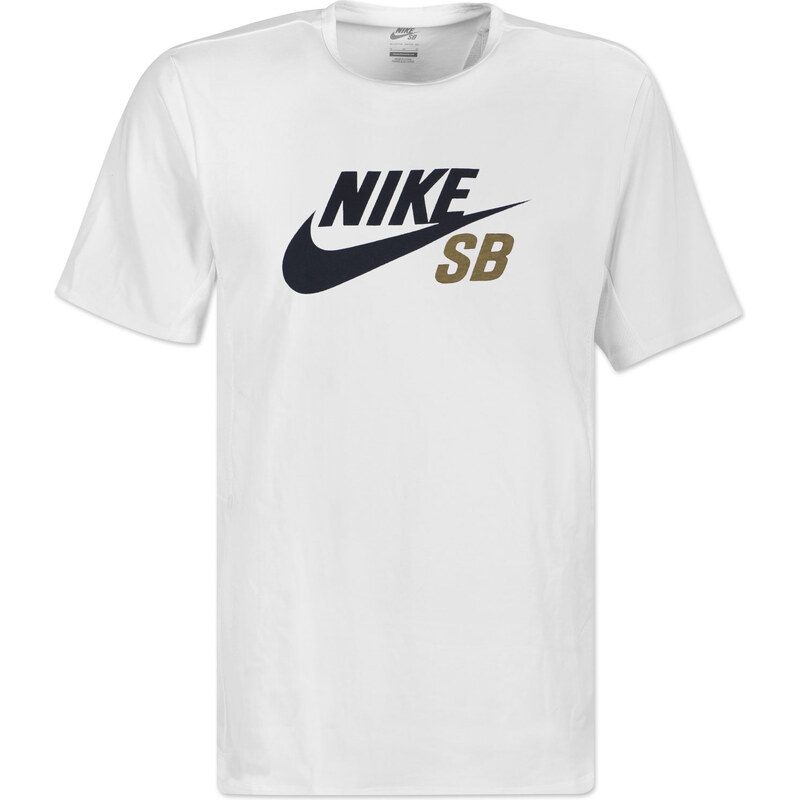 Nike Sb Dri-Fit Icon Logo T-Shirts T-Shirt wht/wht/khaki