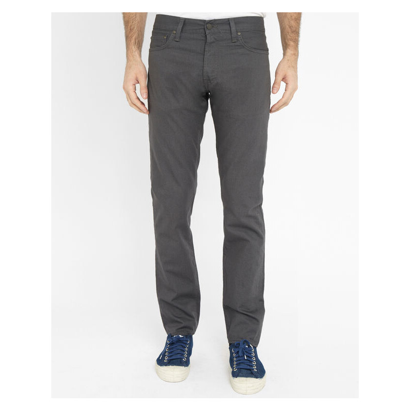 CARHARTT WIP Graue Slim-Jeans Regular Klondike II