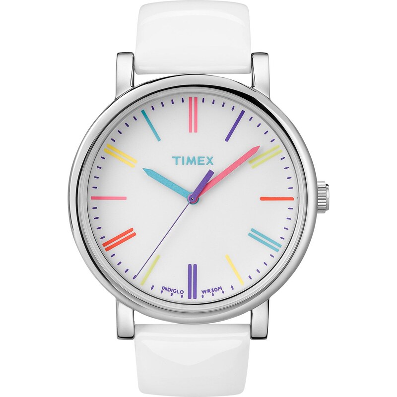 Timex Originals - Uhr mit Lederarmband - weiß