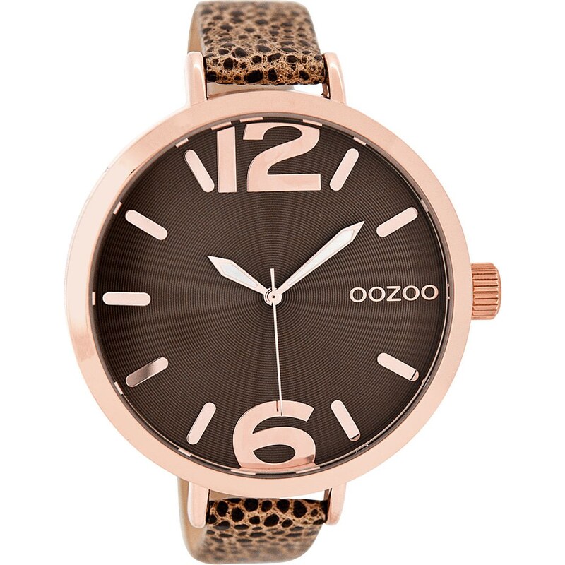 Oozoo Damen-Armbanduhr Braun C7963