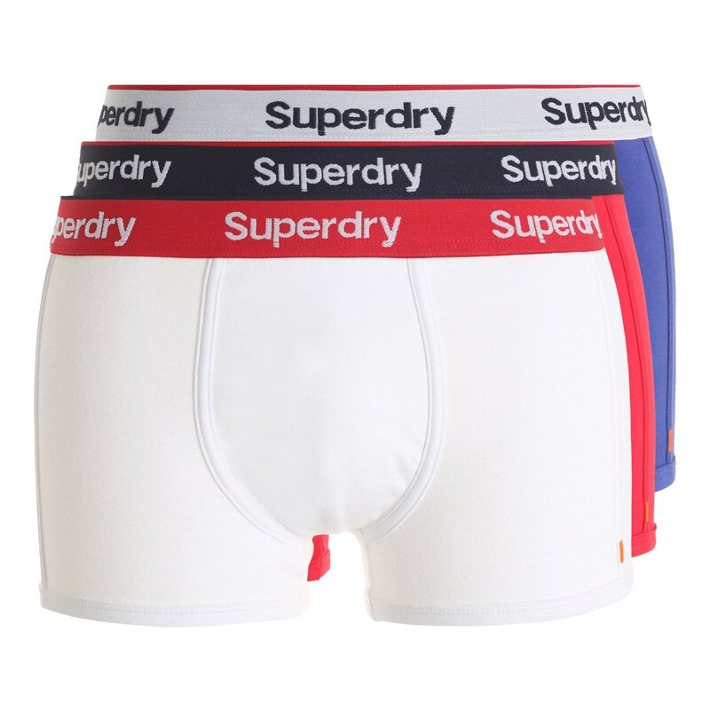 Superdry ORANGE LABEL 3 PACK Panties aloha blue/optic/racing red