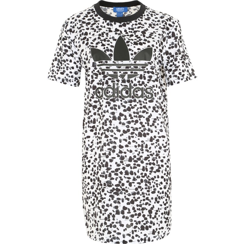 ADIDAS ORIGINALS T Shirt Kleid mit Allover Print