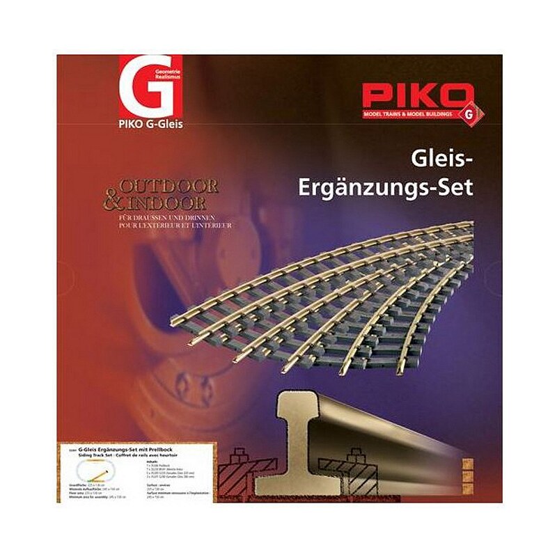 PIKO®, Gleisergänzungs-Set »Rangier-Set - 35301«, Spur G