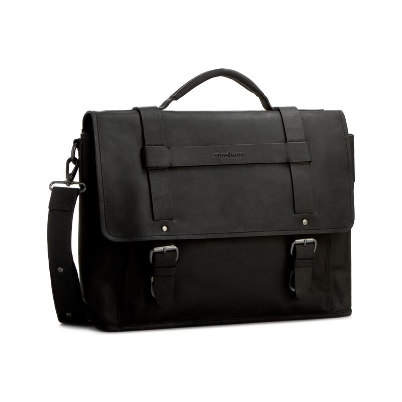 Laptoptasche STRELLSON - Briefbag L 4010001704 Black 900