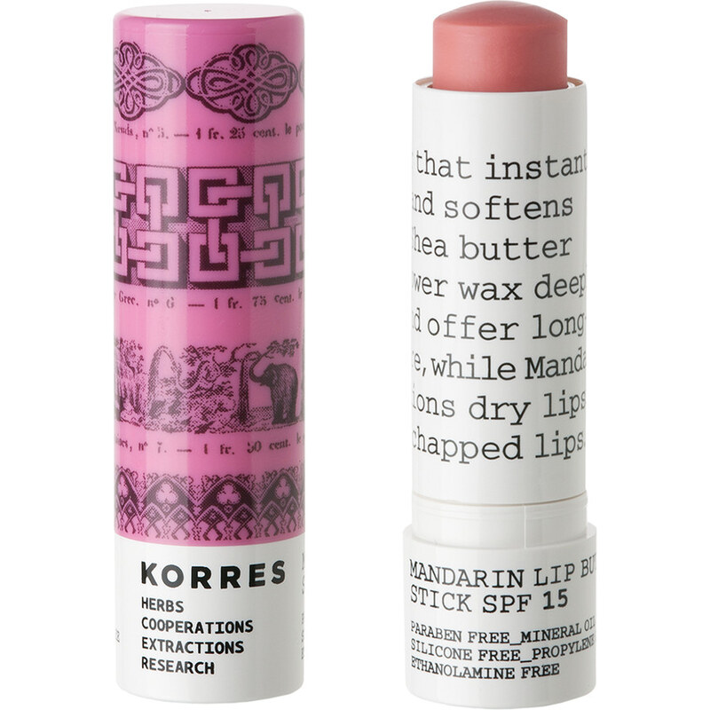Korres natural products Pink Mandarin Lip Butter Stick Lippenbalm 5 ml