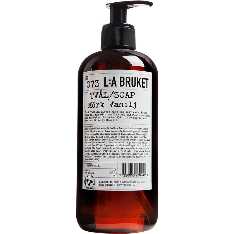 L:A BRUKET No.73 Dark Vanilla Flüssigseife 250 ml