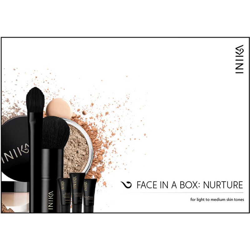 INIKA Face in a Box Starter Kit - Nurture Make-up Set 8 g