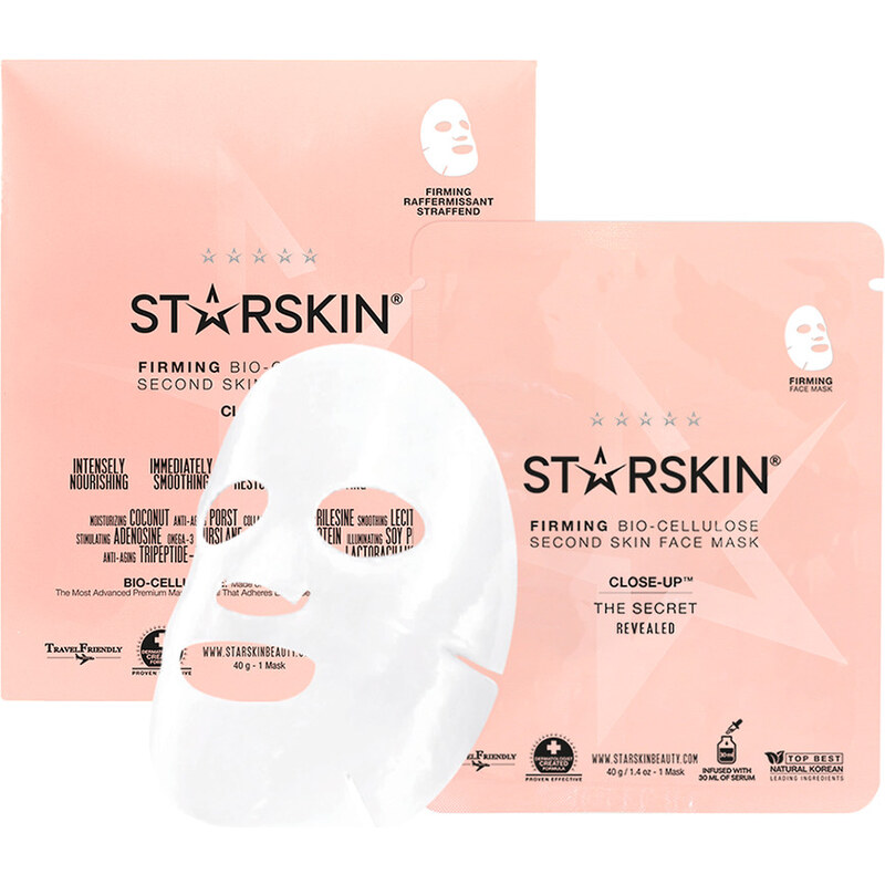 STARSKIN Close-Up Coconut Bio-Cellulose Firming Face Mask Maske 30 ml