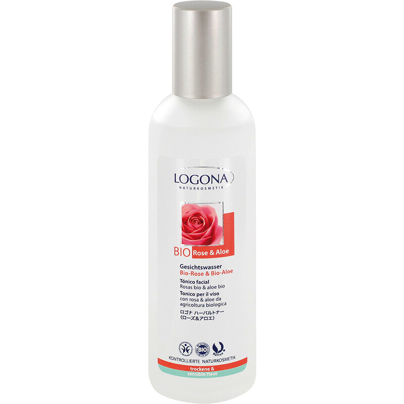 Logona Bio-Rose & Bio- Aloe Gesichtswasser 100 ml für Frauen