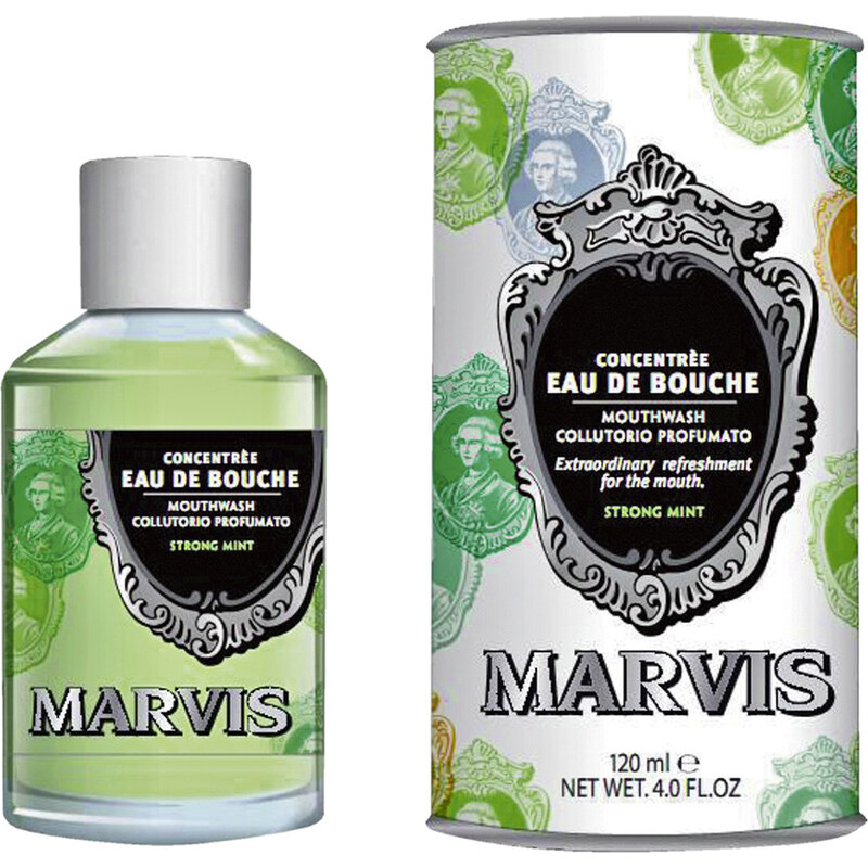 Marvis Mundwasser Strong Mint Mundpflege 120 ml