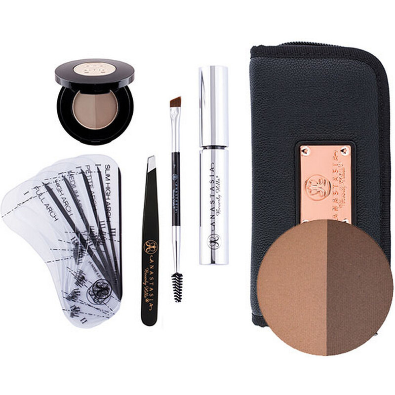 Anastasia Beverly Hills Nr4 Dark Brown Brow 5-pieces Kit Make-up Set 1 Stück