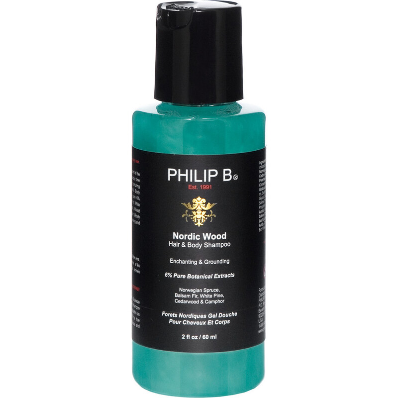 Philip B Nordic Wood One Step Hair & Body Shampoo Duschgel 60 ml