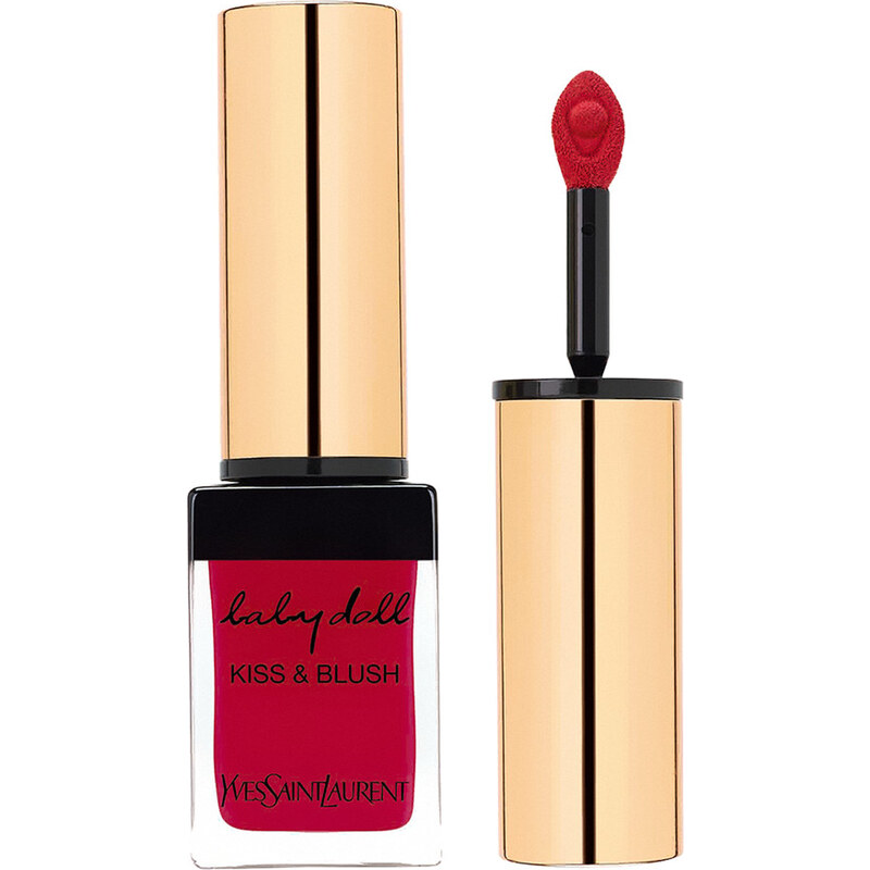 Yves Saint Laurent Nr. 06 - Rouge Libertine Baby Doll Kiss & Blush Lipgloss 10 ml