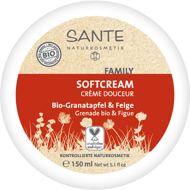 Sante Soft Cream Bio-Granatapfel & Marula Allround-Creme 150 ml