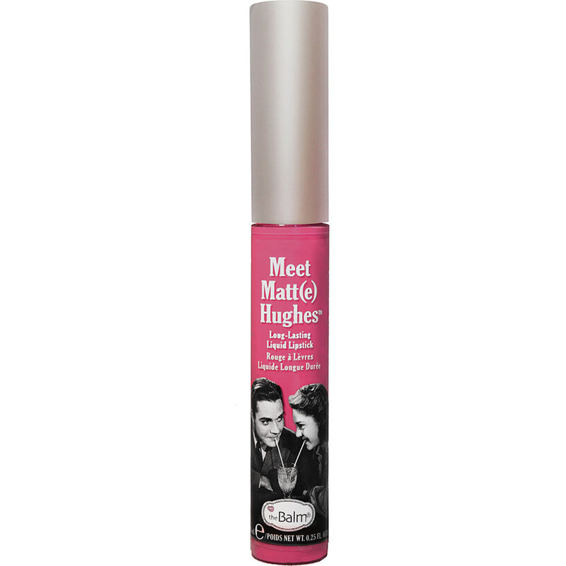 theBalm Chivalrous Meet Matt(e) Hughes - Long-Lasting Liquid Lipstick Lippenstift 7.4 ml