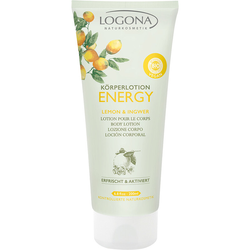 Logona Lemon & Ingwer Bodylotion 200 ml