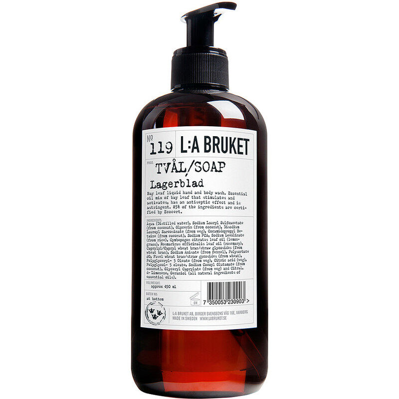 L:A BRUKET No.119 Laurel Leaf Flüssigseife 450 ml