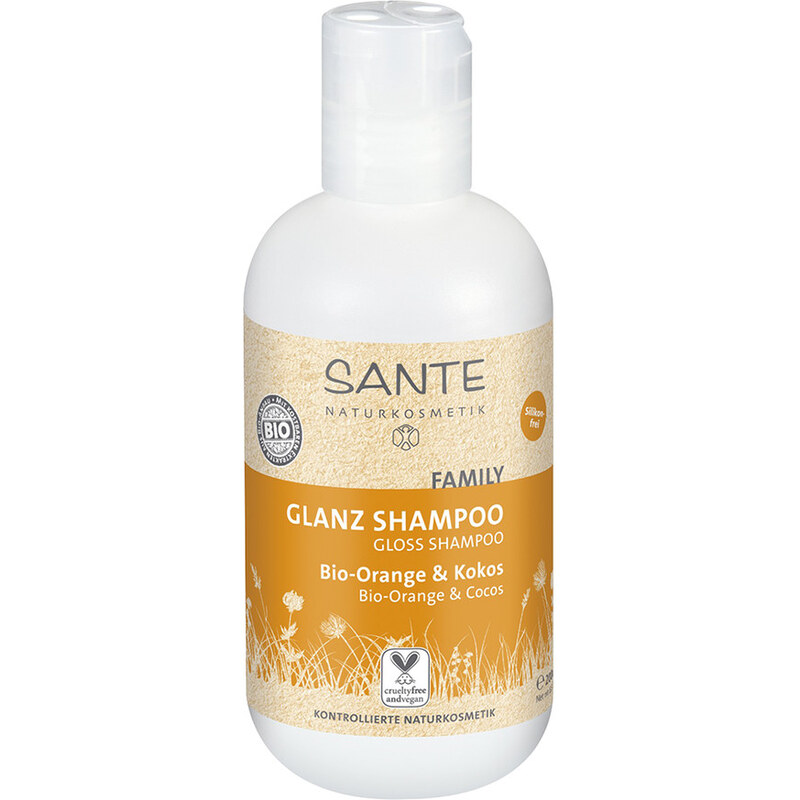 Sante Glanz Shampoo Bio Orange & Coco Haarshampoo 200 ml