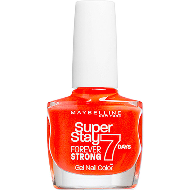 Maybelline Couture Orange Super Stay Forever Strong Nagellack 1 Stück