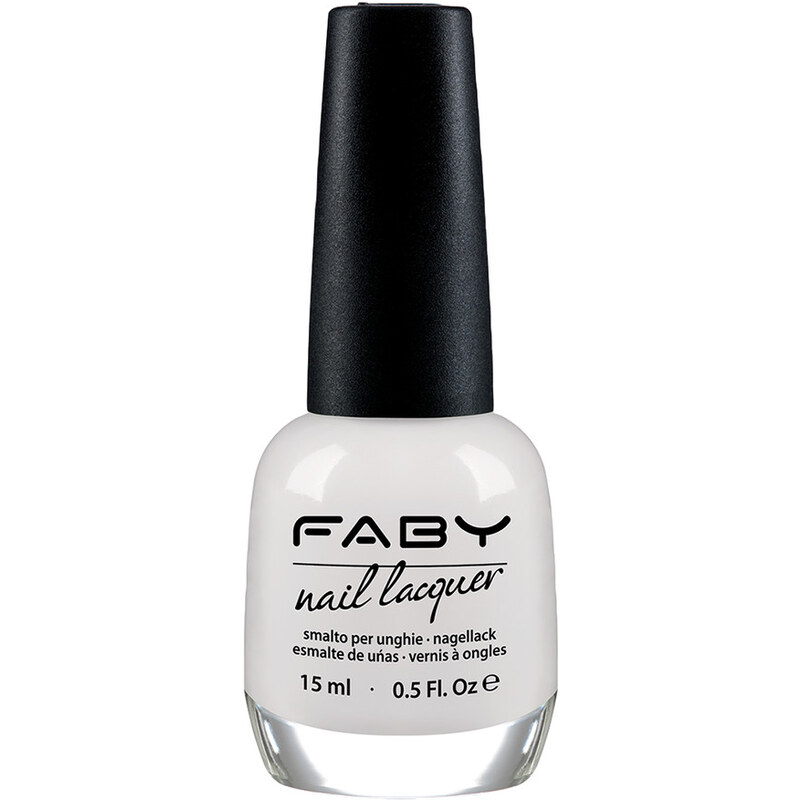 Faby Optical White Nail Color Creme Nagellack 15 ml
