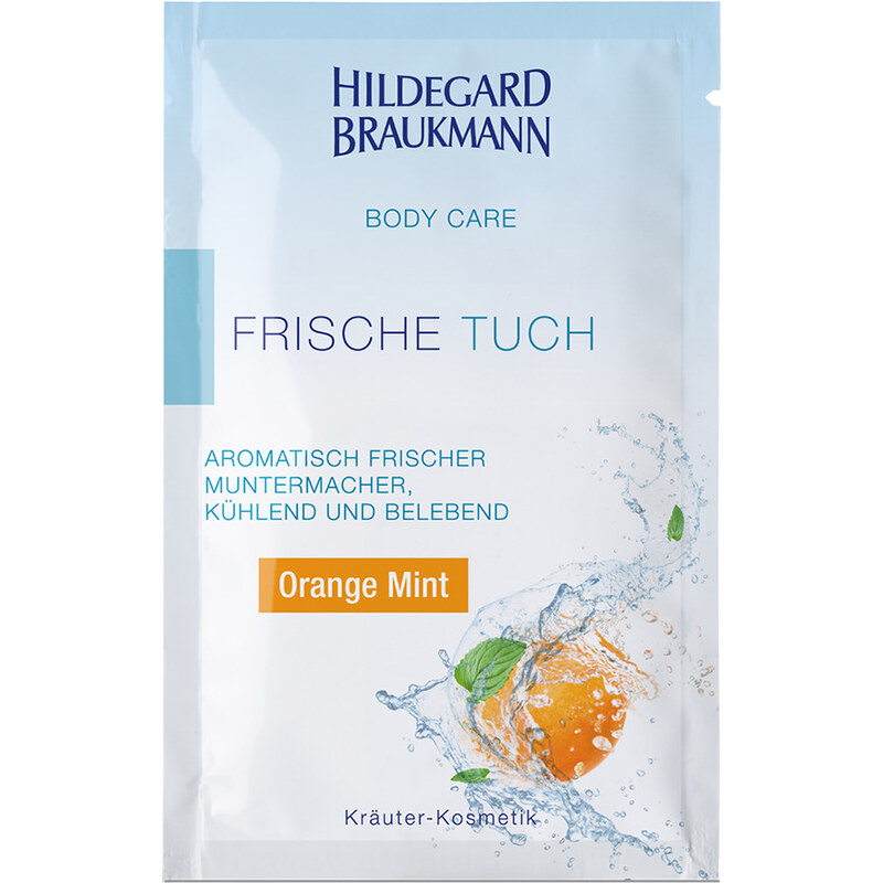 Hildegard Braukmann Frischetücher Orange Mint Erfrischungstuch 10 st