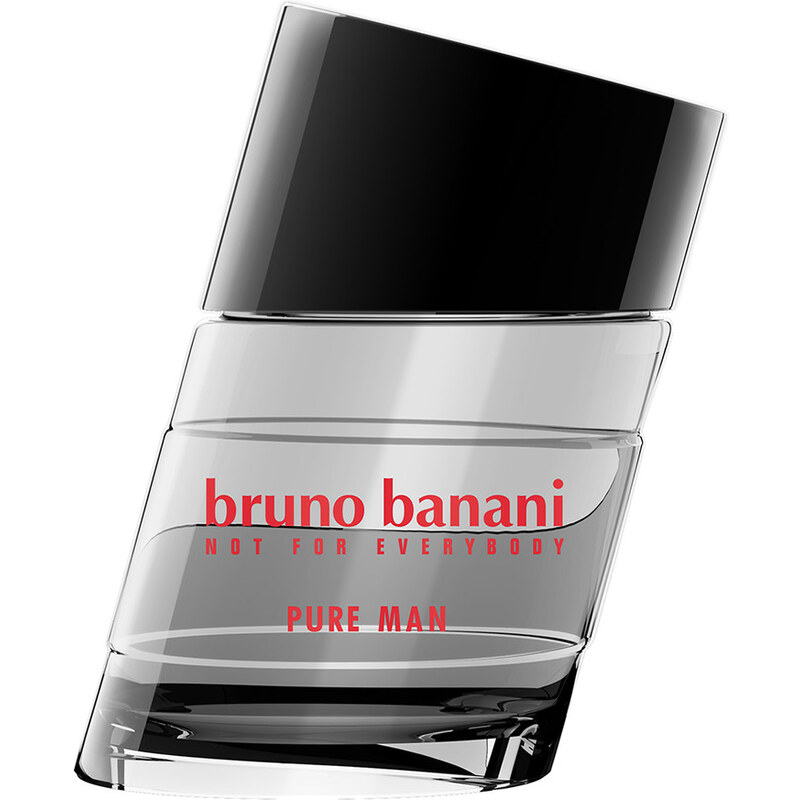 Bruno Banani Pure Man Eau de Toilette (EdT) 30 ml für Frauen und Männer - Farbe: grau, silber