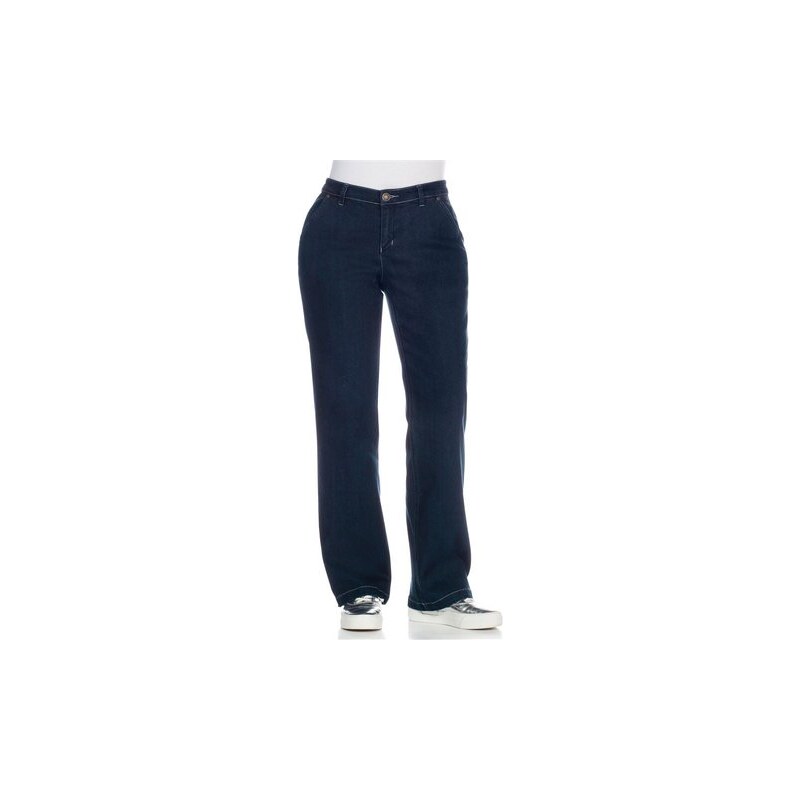 Damen Denim Weite Stretch-Jeans SHEEGO DENIM blau 40,42,44,46,48,50