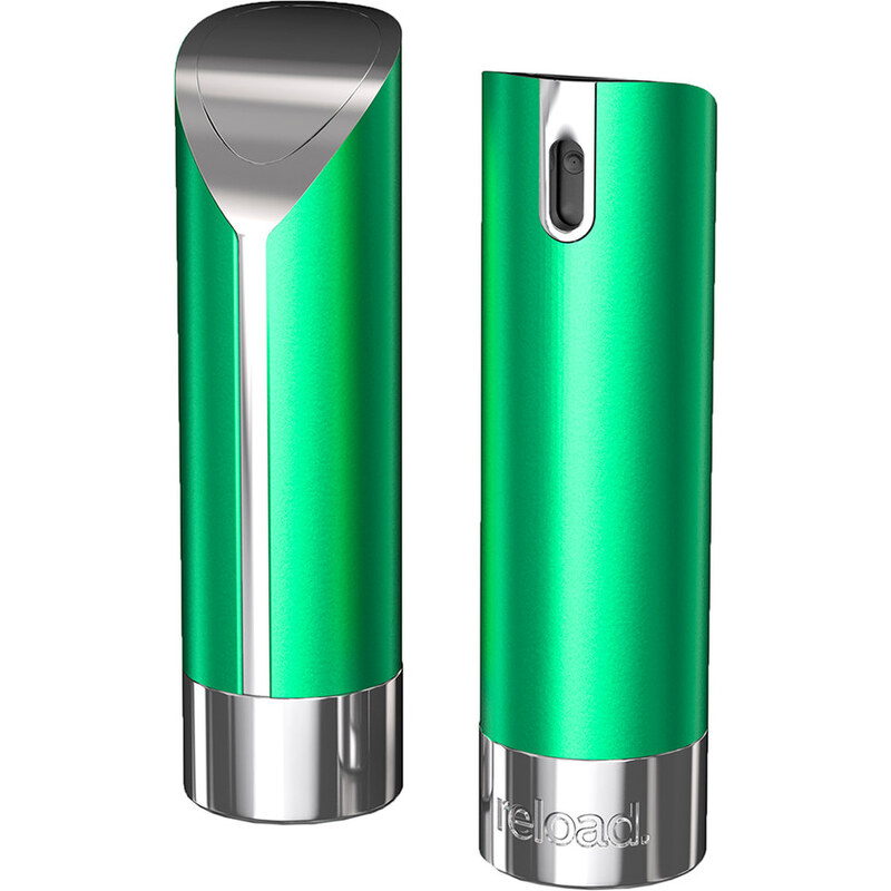 Reload Hüllen Aluminium Hülle - Electric green Zerstäuberhülle 1 Stück für Frauen und Männer