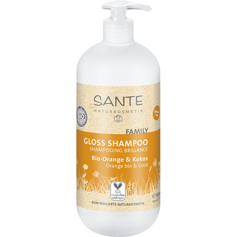Sante Glanz Shampoo Bio Orange & Coco Haarshampoo 950 ml
