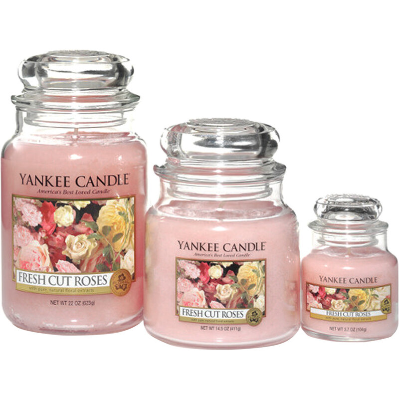 Yankee Candle Fresh Cut Roses - Medium Jar Kerze