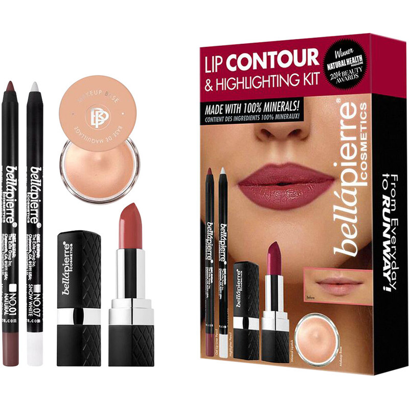 bellapierre Natural Lip Contour and Highlighting Kit Make-up Set 1 Stück