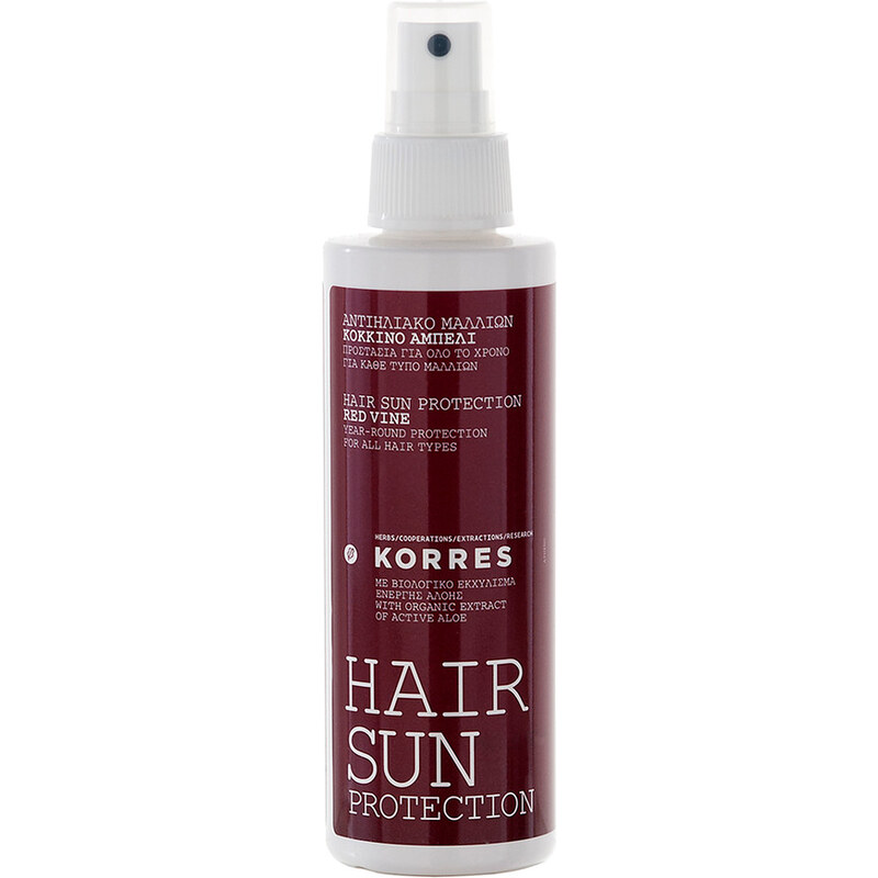 Korres natural products Red Vine Hair Sun Protection Haarfluid 150 ml