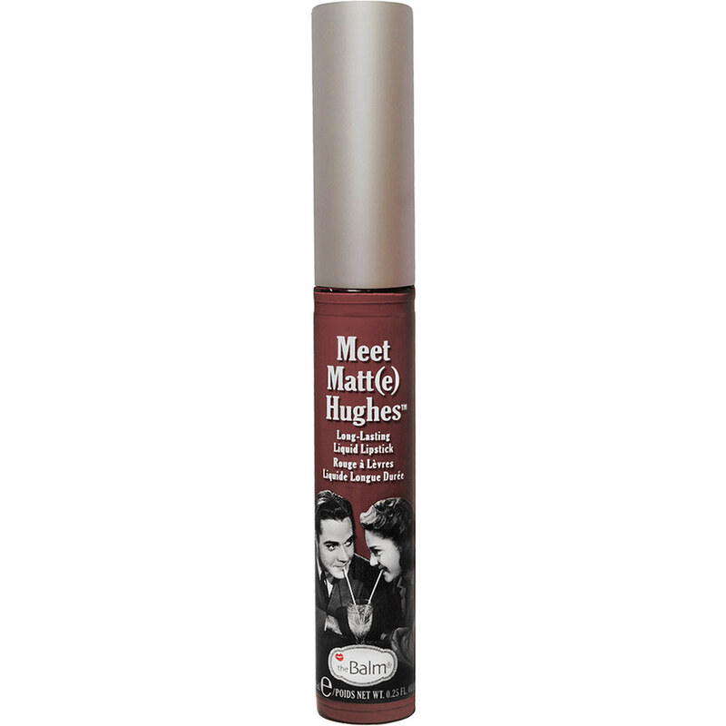 theBalm Charming Meet Matt(e) Hughes - Long-Lasting Liquid Lipstick Lippenstift 7.4 ml