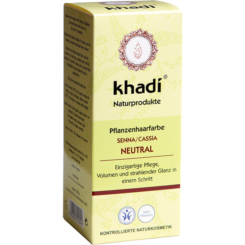 Khadi Neutral (Cassia) Pflanzenhaarfarbe 100 g