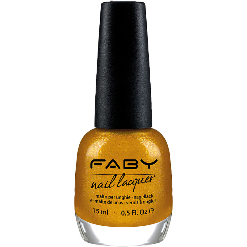 Faby All That Glitters Is Not Gold Nail Color Glow Nagellack 15 ml für Frauen