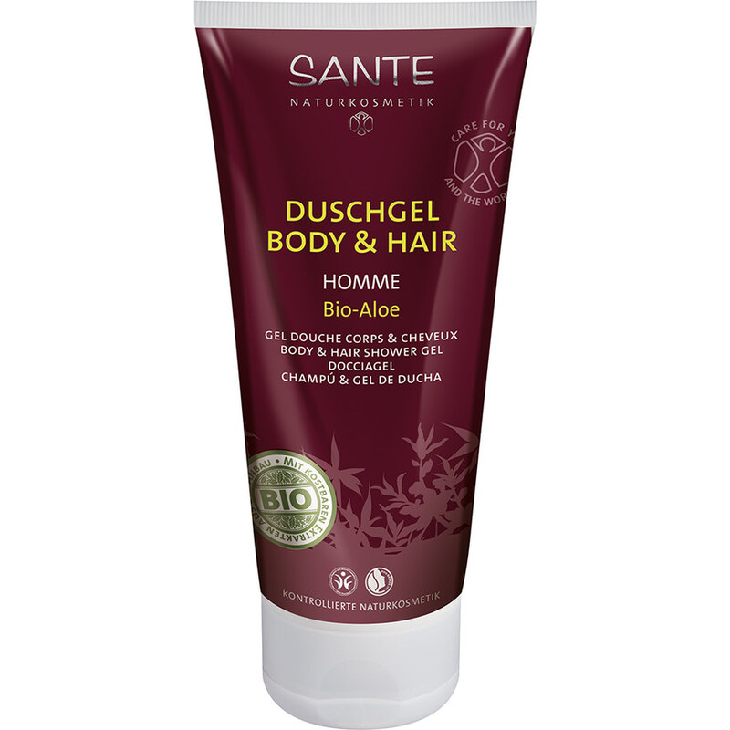 Sante Bio-Aloe Hair & Body Wash 200 ml