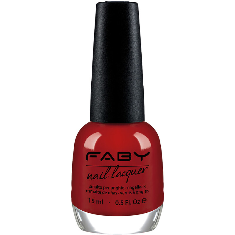 Faby The Power Of Red Nail Color Creme Nagellack 15 ml