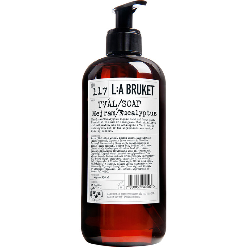 L:A BRUKET No.117 Marjoram/Eucalyptus Flüssigseife 250 ml
