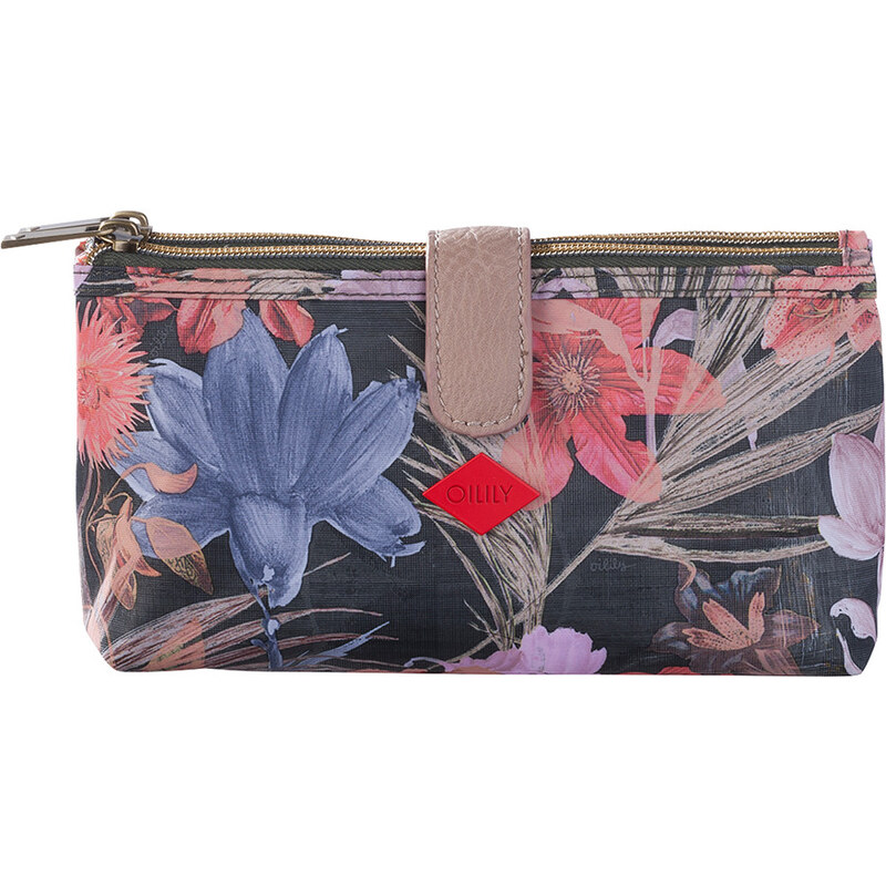 Oilily Flower Field Double Flat Cosmetic Bag Kosmetiktasche für Frauen