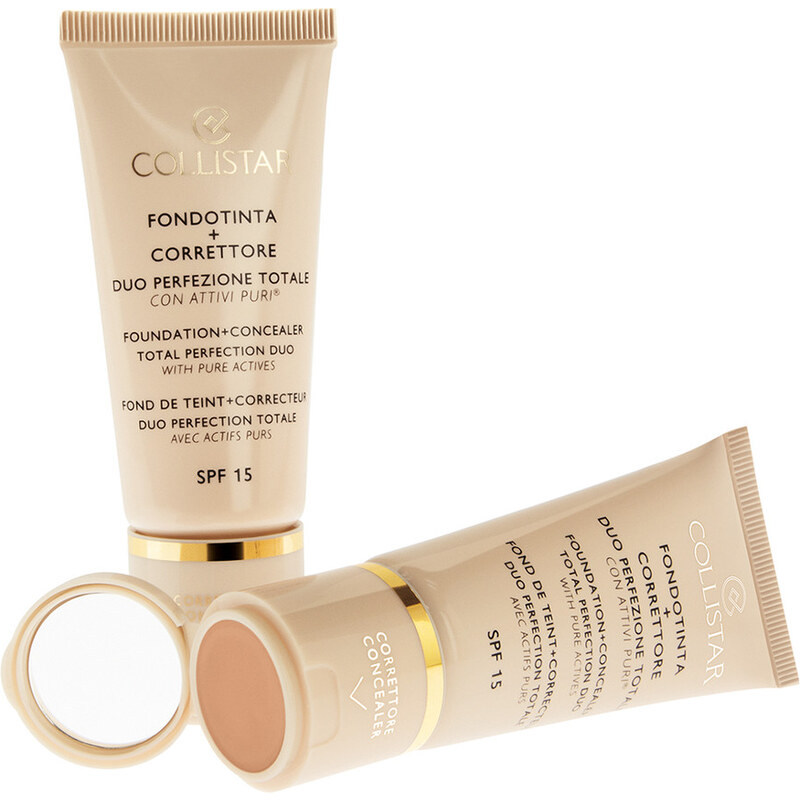 Collistar Nr. 07 - Biscuit Total Perfection Duo Foundation 30 ml