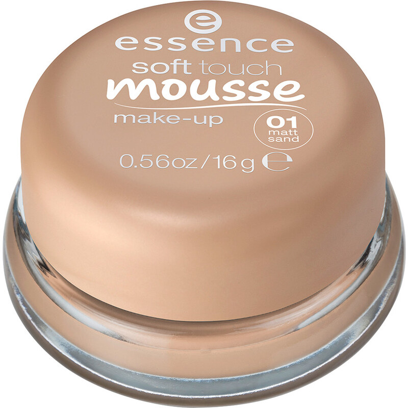 Essence Nr. 01 Matt Sand Soft Touch Mousse Make-up Foundation 16 g