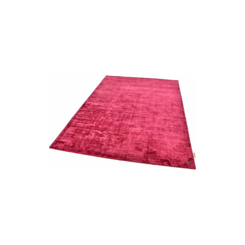 Tom Tailor Teppich Shine uni handgewebt rot 3 (B/L: 140x200 cm),31 (B/L: 65x135 cm),4 (B/L: 160x230 cm),6 (B/L: 190x290 cm)