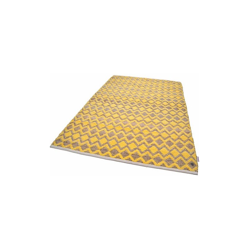 Tom Tailor Teppich Geometric handgewebt goldfarben 3 (B/L: 140x200 cm),31 (B/L: 65x135 cm),4 (B/L: 160x230 cm)