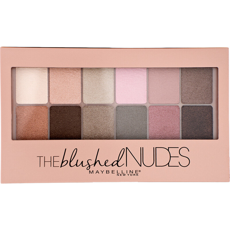 Maybelline The Blushed Nudes Lidschattenpalette 10 g