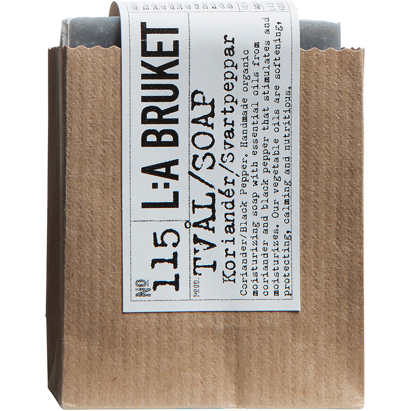 L:A BRUKET No.115 Bar Coriander/Black Pepper Stückseife 120 g