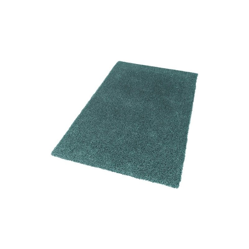 Hochflor-Teppich New Feeling Höhe 40 mm getuftet Wunschmaß SCHÖNER WOHNEN KOLLEKTION grün