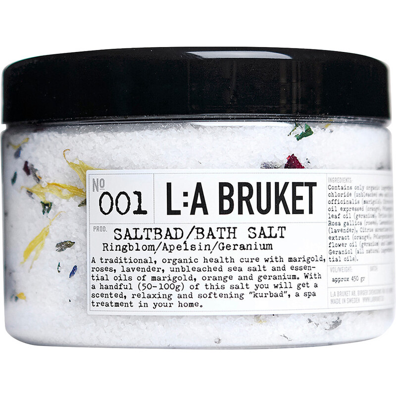 L:A BRUKET No1 Bath Salt Marigold/Orange/Geranium Badesalz 450 g